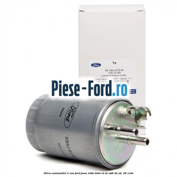 Filtru combustibil 2 tevi Ford Focus 1998-2004 1.8 DI/TDDi 90 cai #9B7754271D