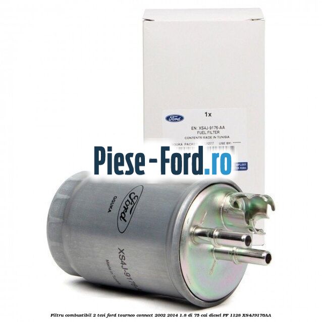 Filtru combustibil 2 tevi Ford Tourneo Connect 2002-2014 1.8 Di 75 cai diesel #E196F99F1B