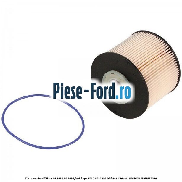 Filtru combustibil an 04/2012-12/2014 Ford Kuga 2013-2016 2.0 TDCi 4x4 140 cai  #5636841571
