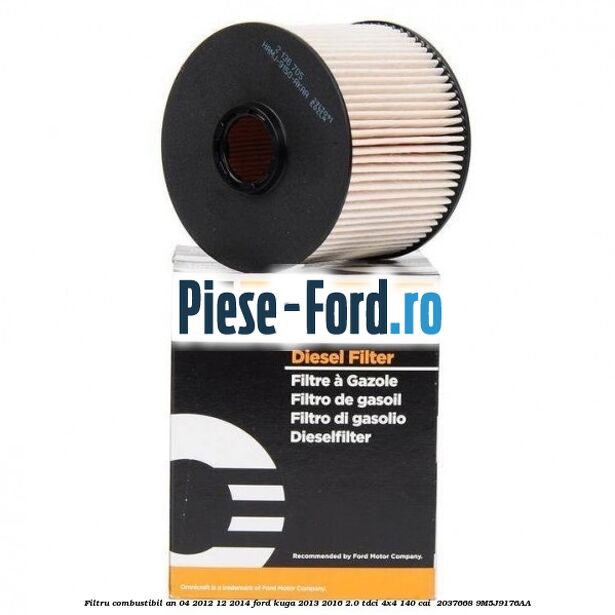 Filtru combustibil an 04/2012-12/2014 Ford Kuga 2013-2016 2.0 TDCi 4x4 140 cai  #5636841571