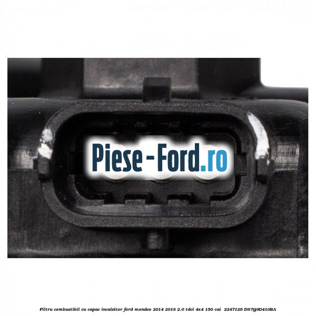 Filtru combustibil cu capac incalzitor Ford Mondeo 2014-2018 2.0 TDCi 4x4 150 cai  #5D9993D8A3