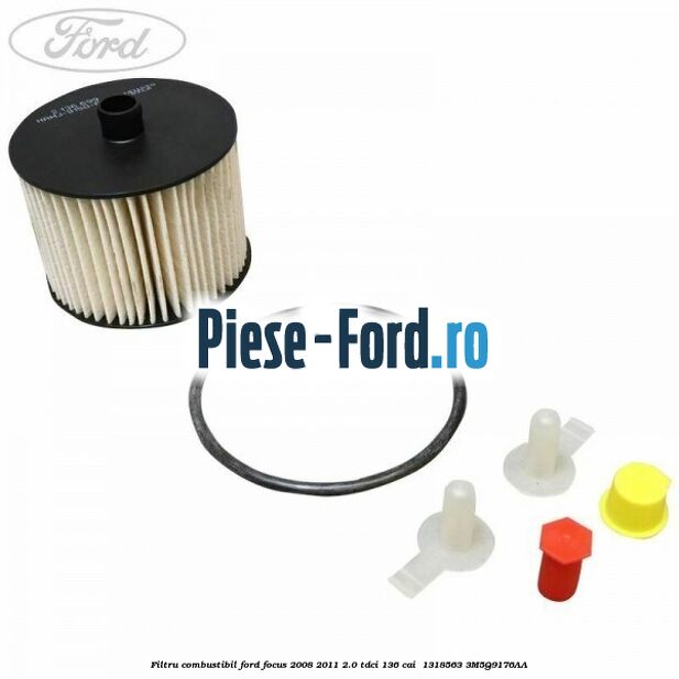 Filtru combustibil Ford Focus 2008-2011 2.0 TDCi 136 cai  #3E62E36CE1