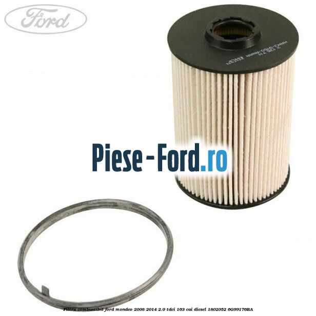 Filtru combustibil Ford Mondeo 2008-2014 2.0 TDCi 163 cai diesel #64EBC9BE58