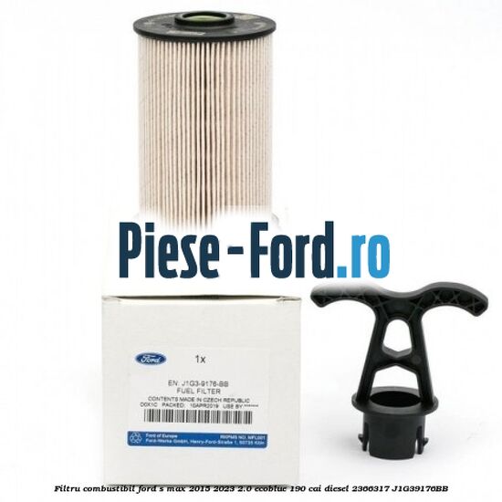 Filtru combustibil Ford S-Max 2015-2023 2.0 EcoBlue 190 cai diesel #83D9B890E2