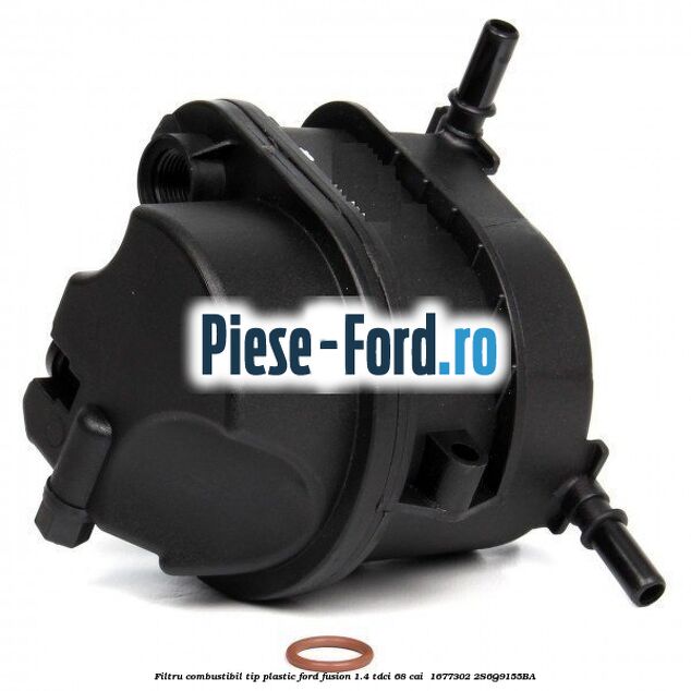 Filtru combustibil tip plastic Ford Fusion 1.4 TDCi 68 cai  #8B389A29CC