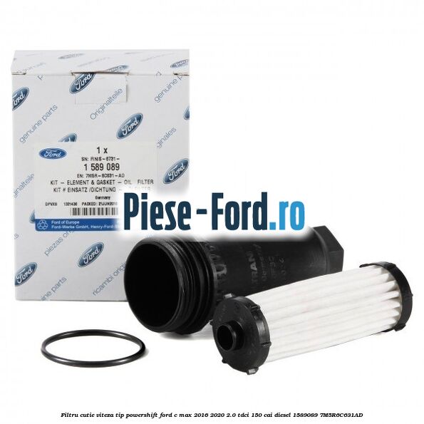 Filtru cutie viteza tip PowerShift Ford C-Max 2016-2020 2.0 TDCi 150 cai diesel #FC6389DC8C