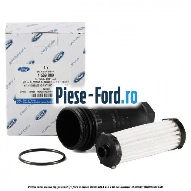 Filtru cutie viteza tip PowerShift Ford Mondeo 2008-2014 2.0 145 cai benzina #734D4E9B44