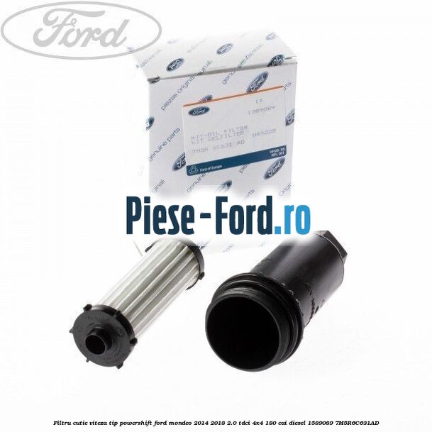 Filtru cutie viteza tip PowerShift Ford Mondeo 2014-2018 2.0 TDCi 4x4 180 cai diesel #E5E9F9FF04
