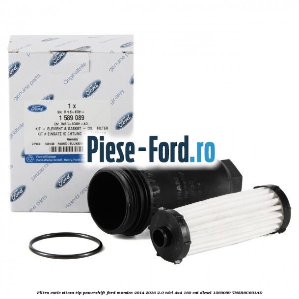 Filtru cutie viteza tip PowerShift Ford Mondeo 2014-2018 2.0 TDCi 4x4 180 cai diesel #E5E9F9FF04