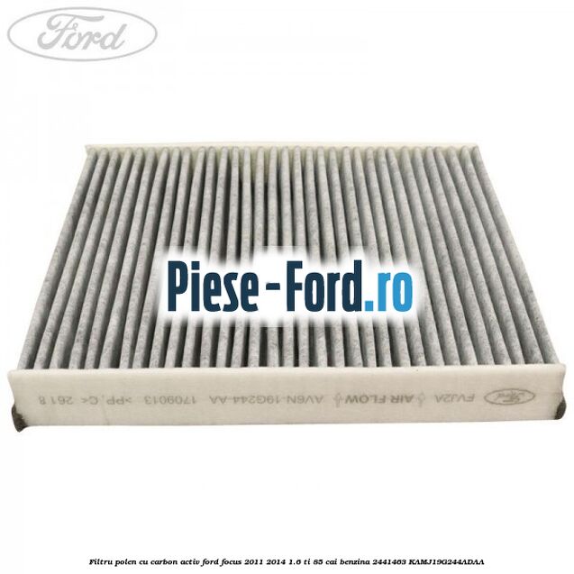 Capac acoperire filtru polen Ford Focus 2011-2014 1.6 Ti 85 cai benzina