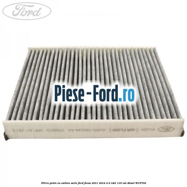 Filtru polen cu carbon activ Ford Focus 2011-2014 2.0 TDCi 115 cai