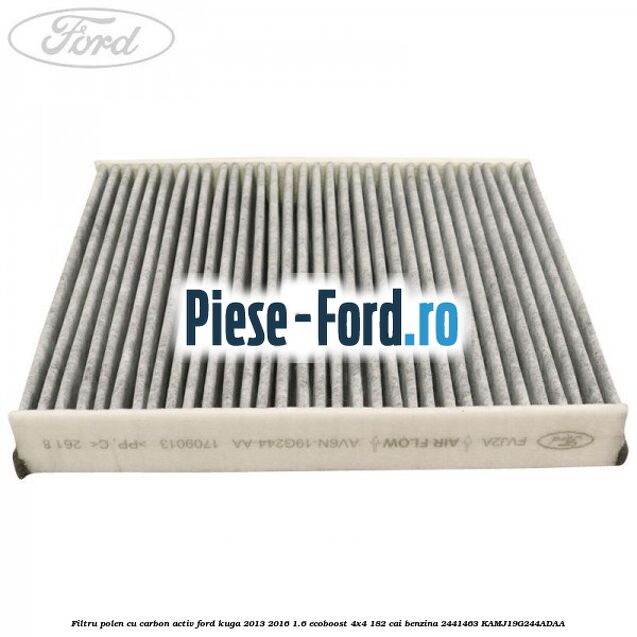 Capac acoperire filtru polen Ford Kuga 2013-2016 1.6 EcoBoost 4x4 182 cai benzina