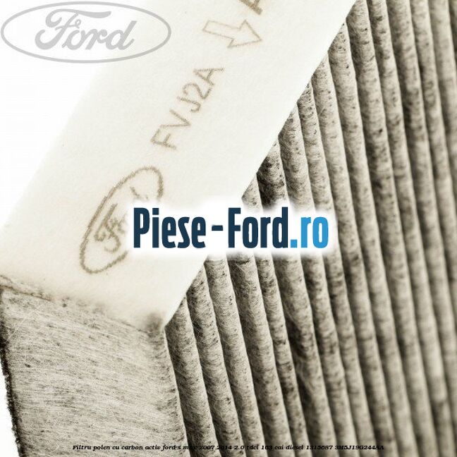 Filtru polen cu carbon activ Ford S-Max 2007-2014 2.0 TDCi 163 cai diesel