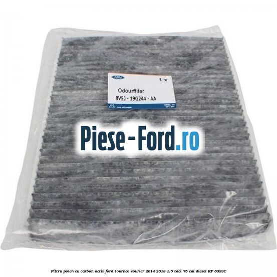 Filtru polen cu carbon activ Ford Tourneo Courier 2014-2018 1.5 TDCi 75 cai #17CC67FA90