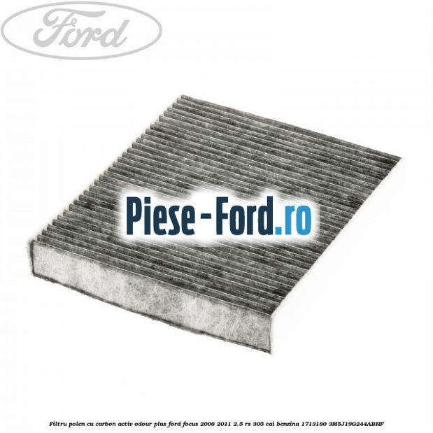 Filtru polen cu carbon activ Odour Plus Ford Focus 2008-2011 2.5 RS 305 cai benzina