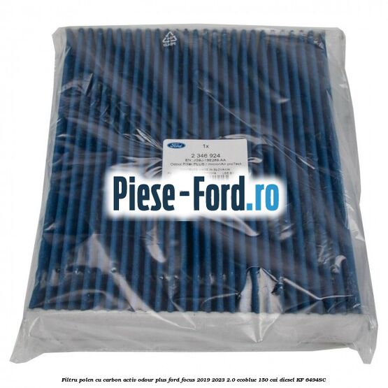 Filtru polen cu carbon activ Odour Plus Ford Focus 2019-2023 2.0 EcoBlue 150 cai #C71E668B8C