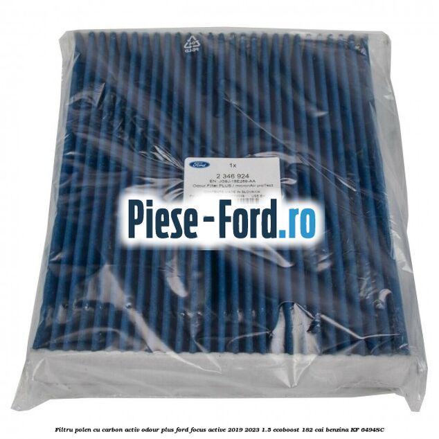 Filtru polen cu carbon activ Odour Plus Ford Focus Active 2019-2023 1.5 EcoBoost 182 cai #1ED57BCE31