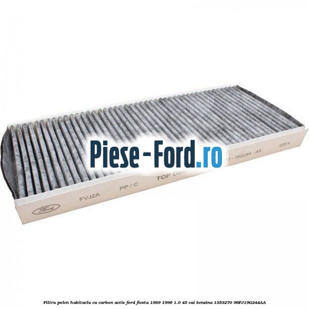 Filtru polen/habitaclu cu carbon activ Ford Fiesta 1989-1996 1.0 45 cai benzina #FBD9F1D823