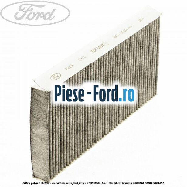 Filtru polen/habitaclu cu carbon activ Ford Fiesta 1996-2001 1.4 i 16V 90 cai benzina #8C7C41DA4C