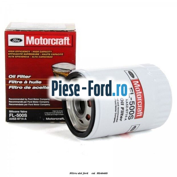 Filtru ulei Ford Mustang 2015-2018 5.0 V8 418 cai #B48F5751C1