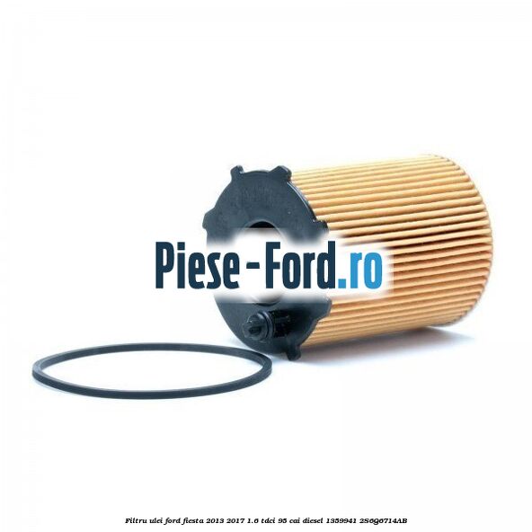 Filtru ulei Ford Fiesta 2013-2017 1.6 TDCi 95 cai diesel