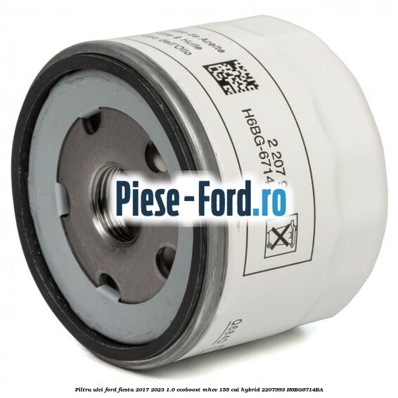 Filtru ulei Ford Fiesta 2017-2023 1.0 EcoBoost mHEV 155 cai Hybrid #3BBC53C3B5