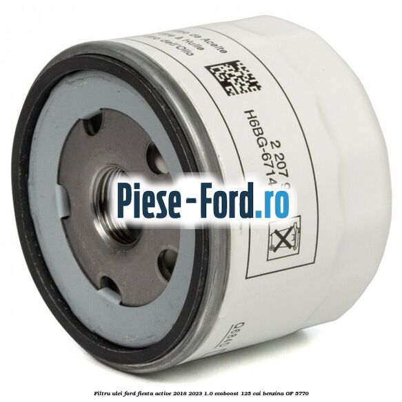 Filtru ulei Ford Fiesta Active 2018-2023 1.0 EcoBoost 125 cai #B3CC43D13F