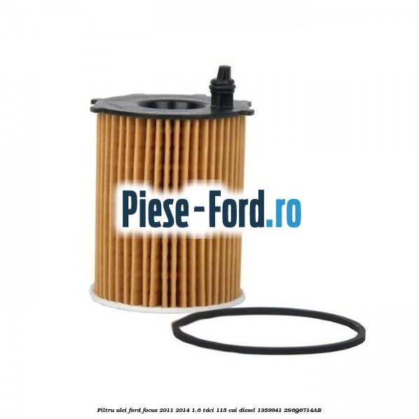 Filtru ulei Ford Focus 2011-2014 1.6 TDCi 115 cai diesel #2834E3CFC2