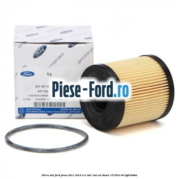Filtru ulei Ford Focus 2011-2014 2.0 TDCi 140 cai diesel #D822026061