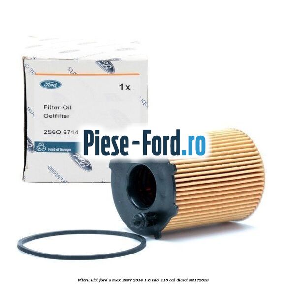 Filtru ulei Ford S-Max 2007-2014 1.6 TDCi 115 cai #DB8951FEF3