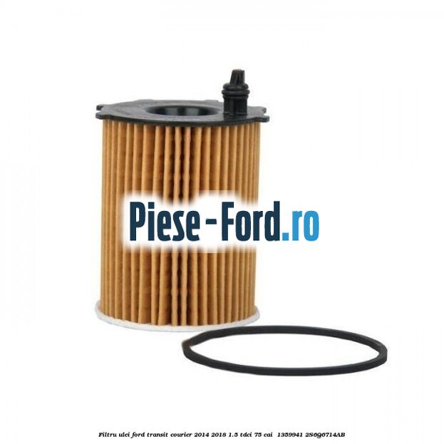 Filtru ulei Ford Transit Courier 2014-2018 1.5 TDCi 75 cai  #4B0826D460