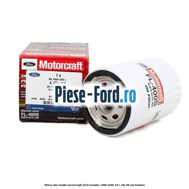 Filtru ulei model Motorcraft Ford Mondeo 1996-2000 1.6 i 16V 95 cai benzina