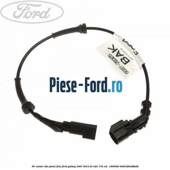 Fir senzor ABS punte fata Ford Galaxy 2007-2014 2.2 TDCi 175 cai #F478F23F63