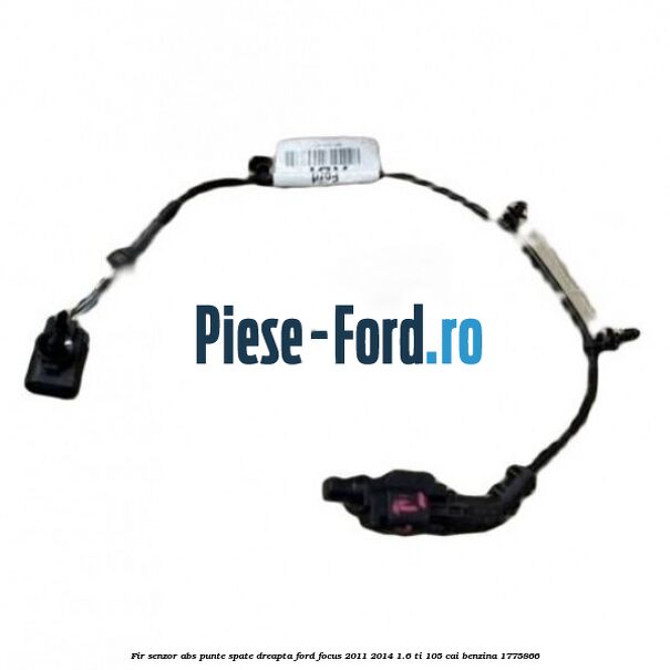 Fir senzor ABS punte spate dreapta Ford Focus 2011-2014 1.6 Ti 105 cai benzina #3983EEF470