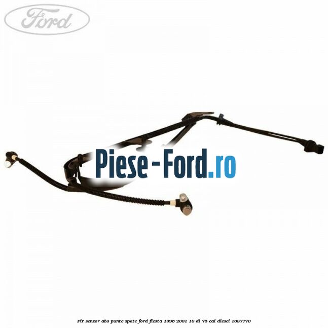 Fir senzor ABS punte spate Ford Fiesta 1996-2001 1.8 DI 75 cai #7DBDBF558D