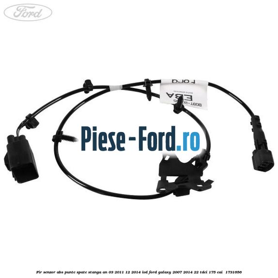 Fir senzor ABS punte spate stanga an 03/2011-12/2014 IVD Ford Galaxy 2007-2014 2.2 TDCi 175 cai #8CC9A36875