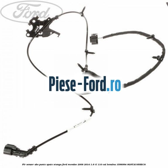 Fir senzor ABS punte spate stanga Ford Mondeo 2008-2014 1.6 Ti 110 cai benzina