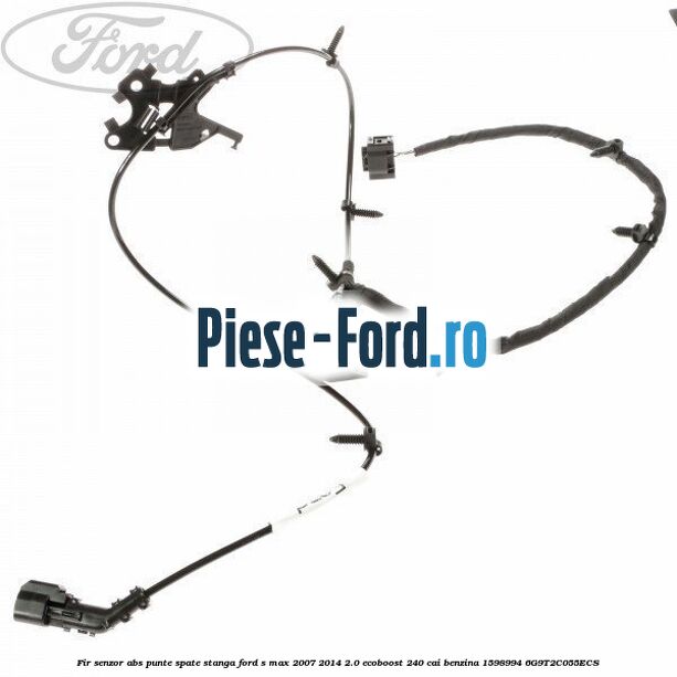 Fir senzor ABS punte spate stanga Ford S-Max 2007-2014 2.0 EcoBoost 240 cai benzina