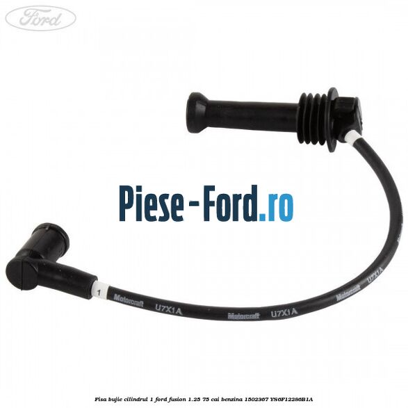 Fisa bujie cilindrul 1 Ford Fusion 1.25 75 cai benzina #97F8CA6C33