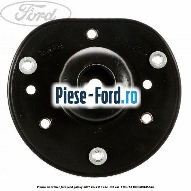 Flansa amortizor fata Ford Galaxy 2007-2014 2.0 TDCi 136 cai  #069E8720E9