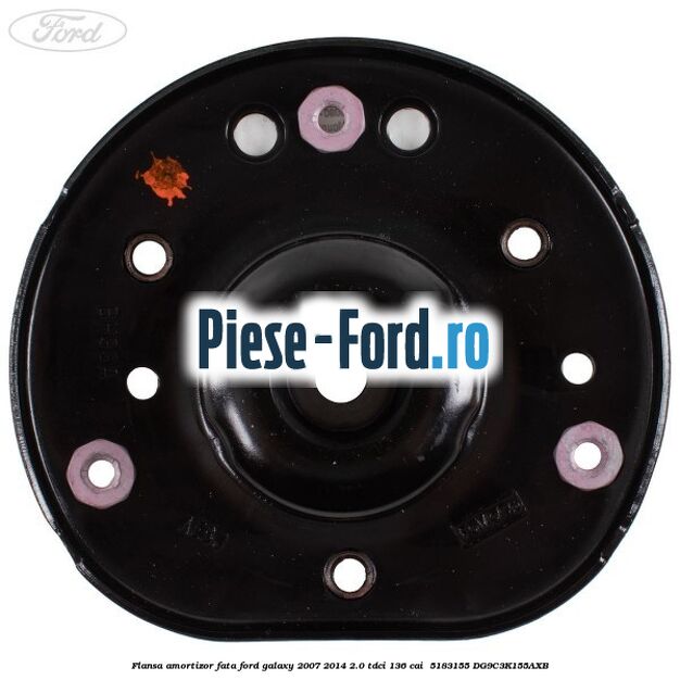 Flansa amortizor fata Ford Galaxy 2007-2014 2.0 TDCi 136 cai  #069E8720E9