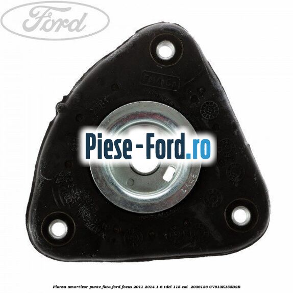 Flansa amortizor punte fata Ford Focus 2011-2014 1.6 TDCi 115 cai  #9F3A4F2D49