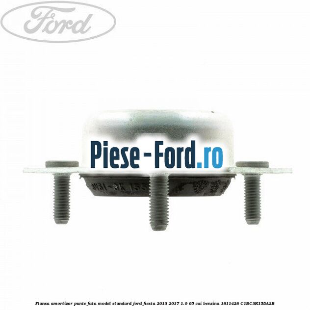 Flansa amortizor punte fata model standard Ford Fiesta 2013-2017 1.0 65 cai benzina #B13EDB3288