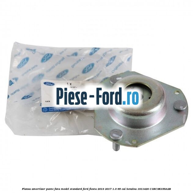 Flansa amortizor punte fata model standard Ford Fiesta 2013-2017 1.0 65 cai benzina #B13EDB3288