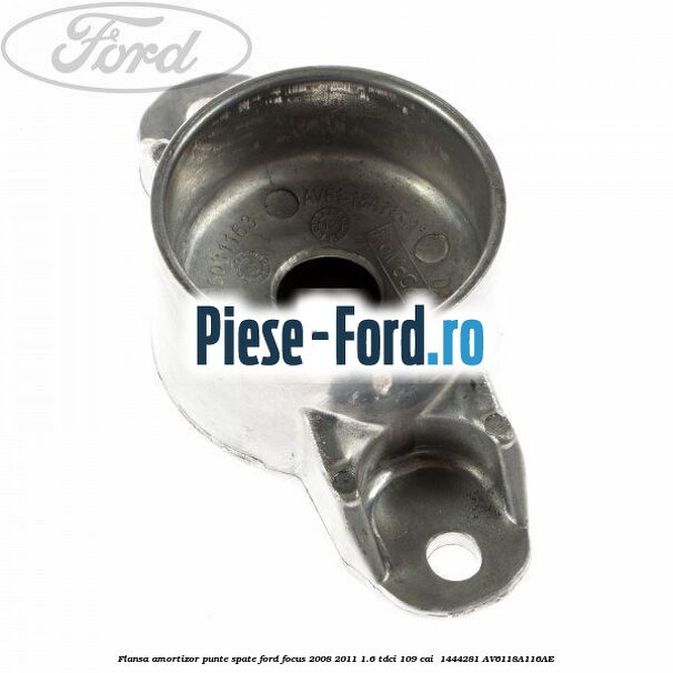 Flansa amortizor punte spate Ford Focus 2008-2011 1.6 TDCi 109 cai  #3568162BD2