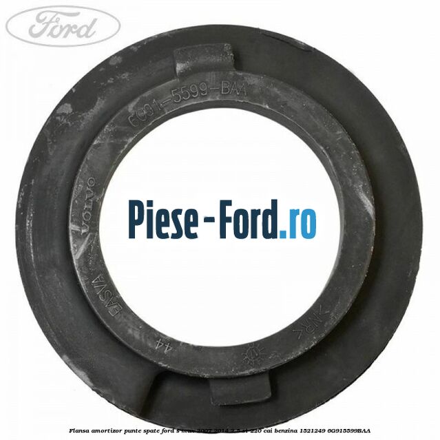 Flansa amortizor punte spate Ford S-Max 2007-2014 2.5 ST 220 cai benzina