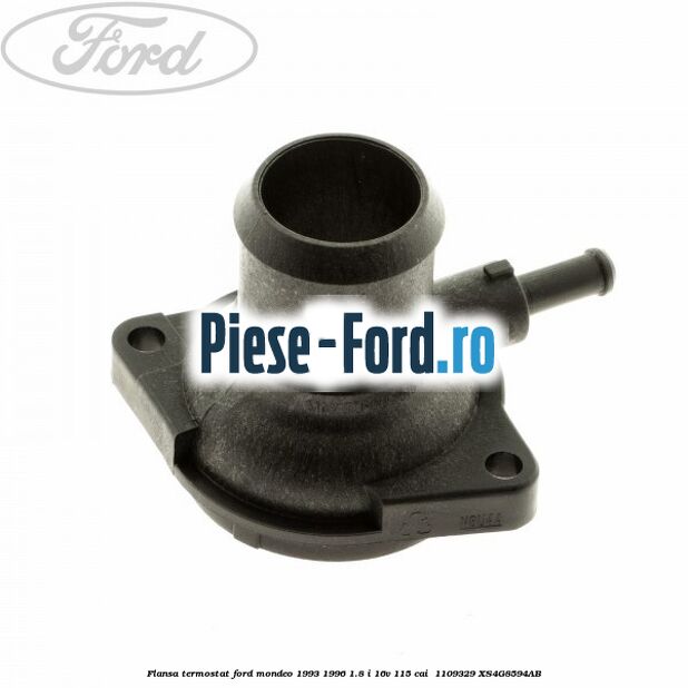 Flansa termostat Ford Mondeo 1993-1996 1.8 i 16V 115 cai  #8FF1FDA562