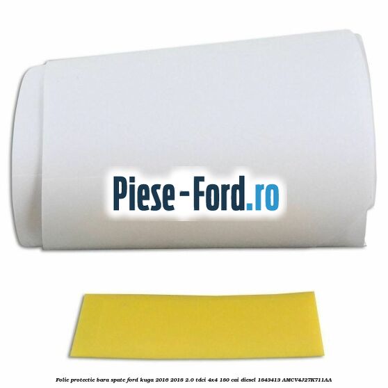 Folie protectie bara spate Ford Kuga 2016-2018 2.0 TDCi 4x4 180 cai diesel #0F3473EC4C