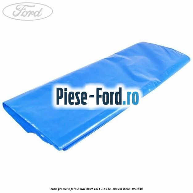 Folie adeziva rotunda panou spate Ford C-Max 2007-2011 1.6 TDCi 109 cai diesel