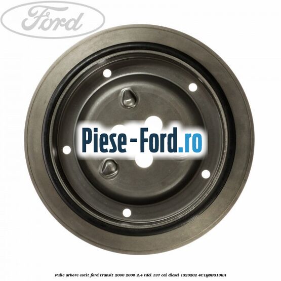 Fulie arbore cotit Ford Transit 2000-2006 2.4 TDCi 137 cai diesel #9234D6A7DB